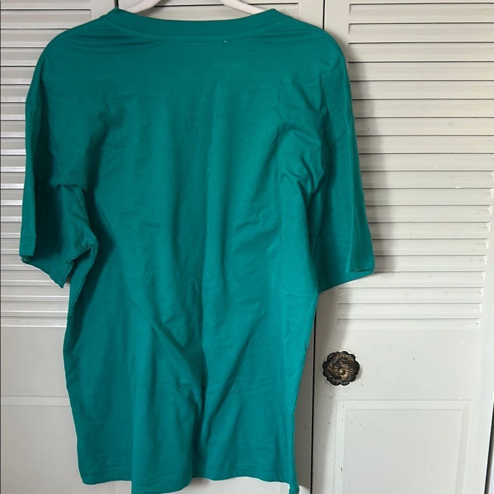 Playboy Teal Graphic T-Shirt size M - Picture 4 of 4